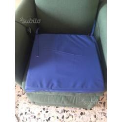 Cuscino con schienale anti decubito da sedia