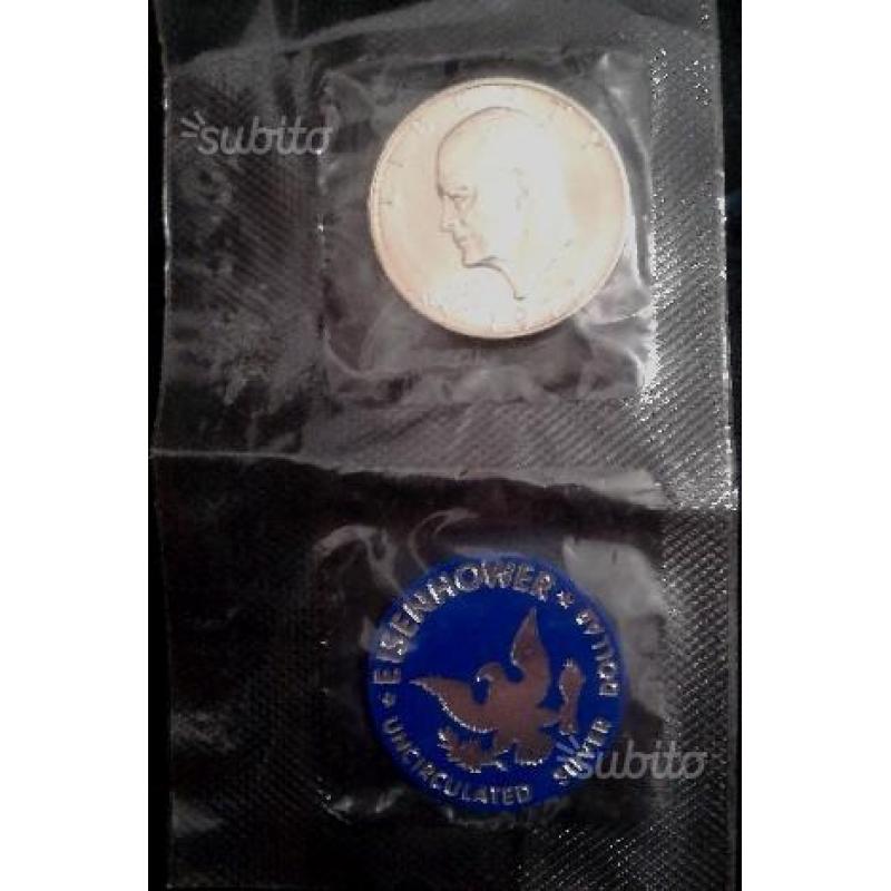 Eisenhower dollaro d argento 1972 type 2