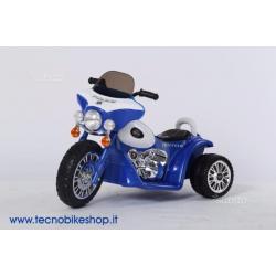 Moto elettrica moto police 6v