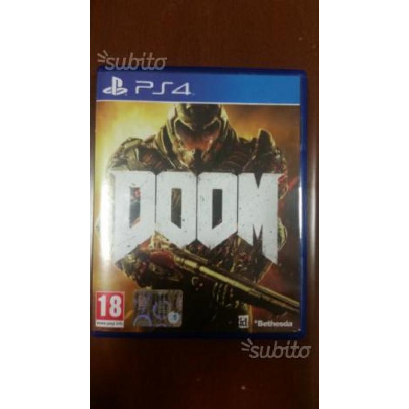 Doom 4 2016 PS4 perfetto