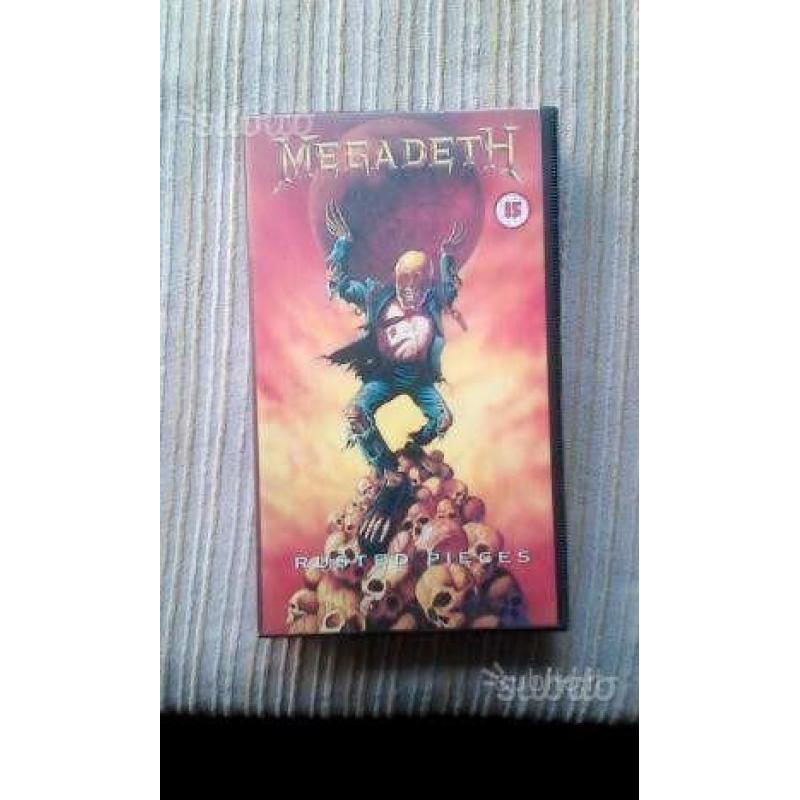 VHS - Megadeth - Rusted pieces - (originale)