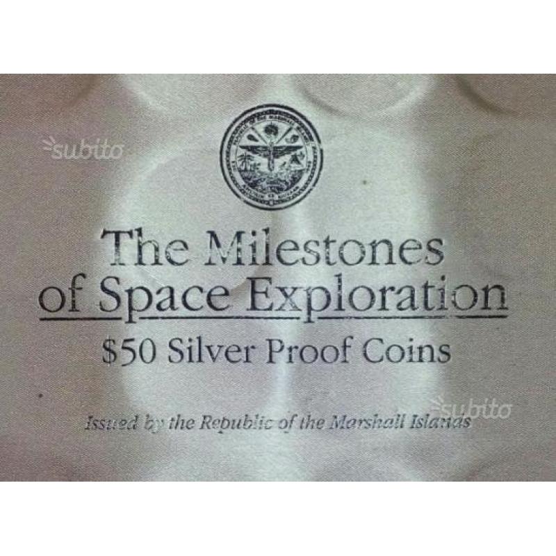 24 monete d'argento FS isole Marshall