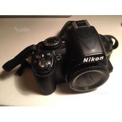 Reflex Nikon d3100 kit 18-55 vr 55-300 vr +zaino
