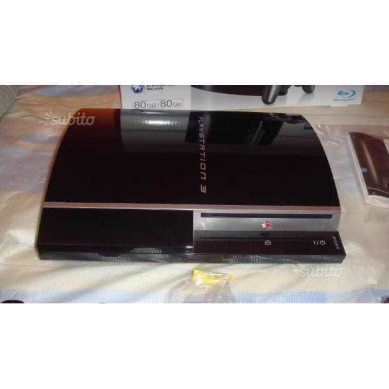 PS3 FAT 80GB + 2 Controller Playstation 3