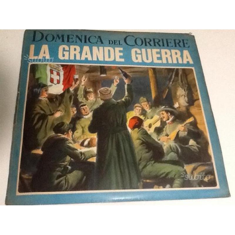 LP LA GRANDE GUERRA Domenica del Corriere 1964
