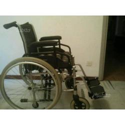 Sedia a rotelle carrozzina per disabili