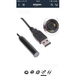 USB endoscopio ispezione telecamera periscopio
