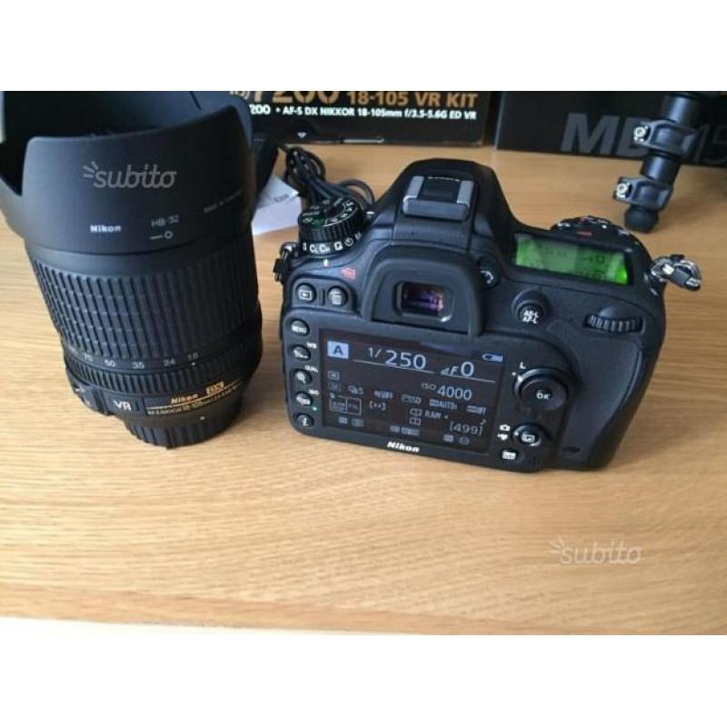 Nikon d7200 18-105