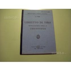 Libretto Mitragliatrice BREDA 37
