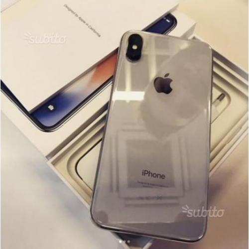 IPhone X 256 bianco garanzia fino a novembre 2019