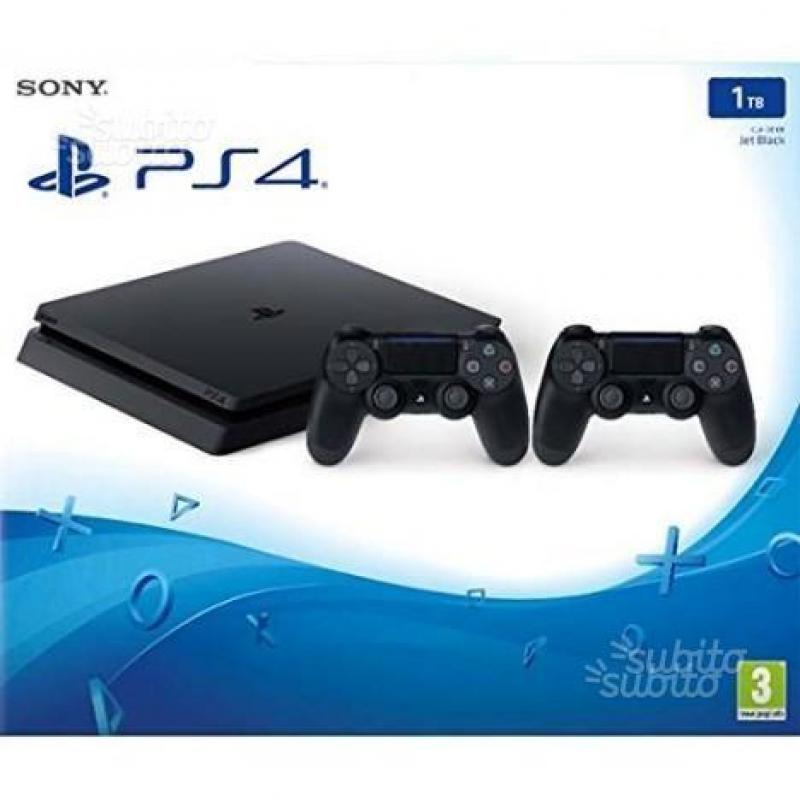 Ps4 1Tb D Chassis Slim 2° Controller nuova