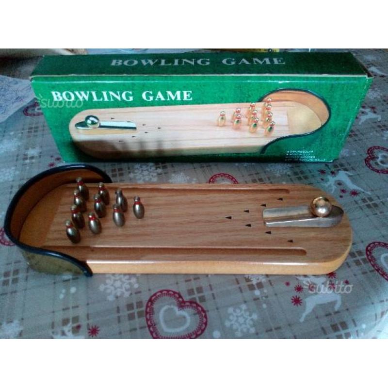 Bowling game mini, gioco da scrivania